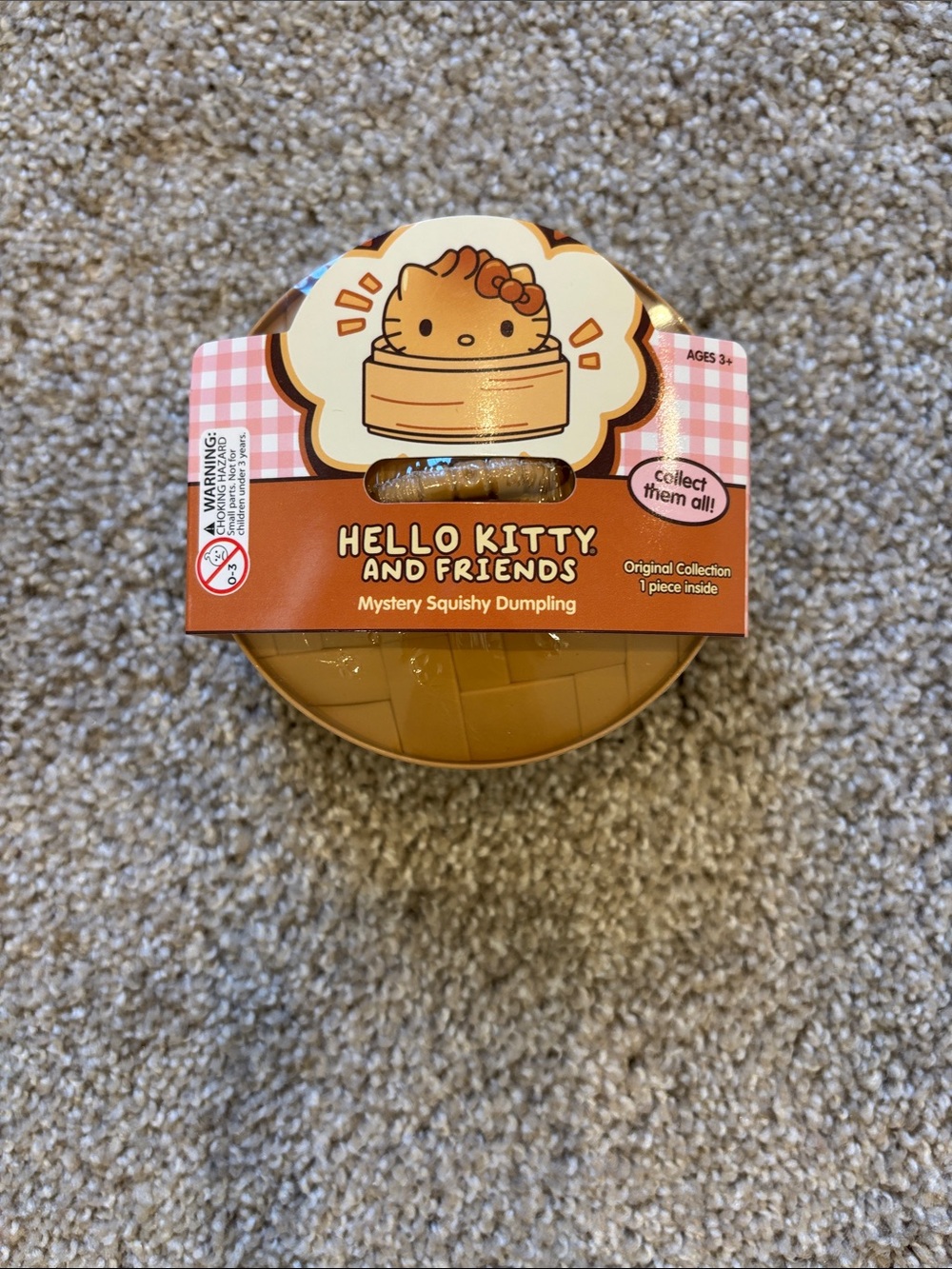 Hot🔥🔥Hello Kitty Mystery Squishy Sealed Dumpling Golden Edition 2026 Exclusive